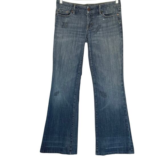 Citizens of Humanity Dunaway #087 Dark Wash Flared Jeans Size 30 - Picture 1 of 14